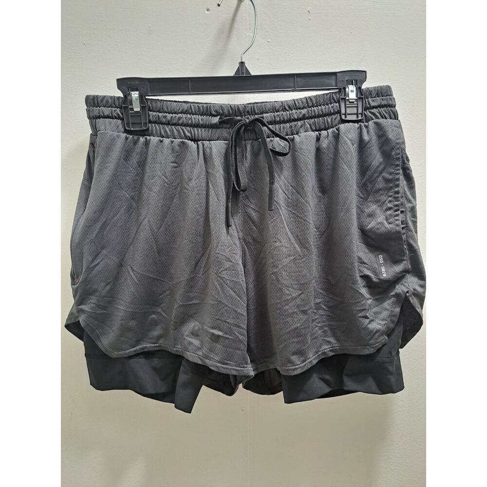 ASRV Shorts Large 5” Lined Stretch Performance Gym DSG-0828